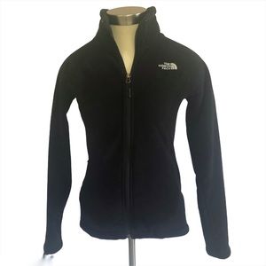 The North Face fleece jacket black size XS